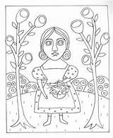 Coloring Pages Karla Gerard Template sketch template