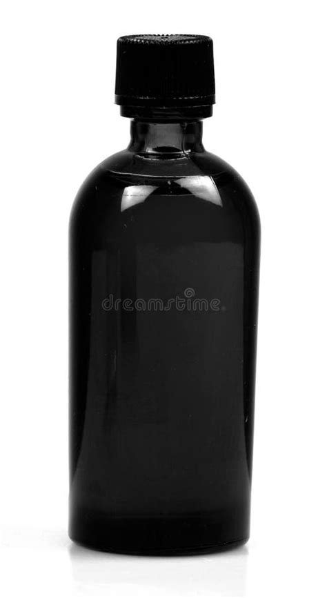 black bottle stock image image  llife brittle