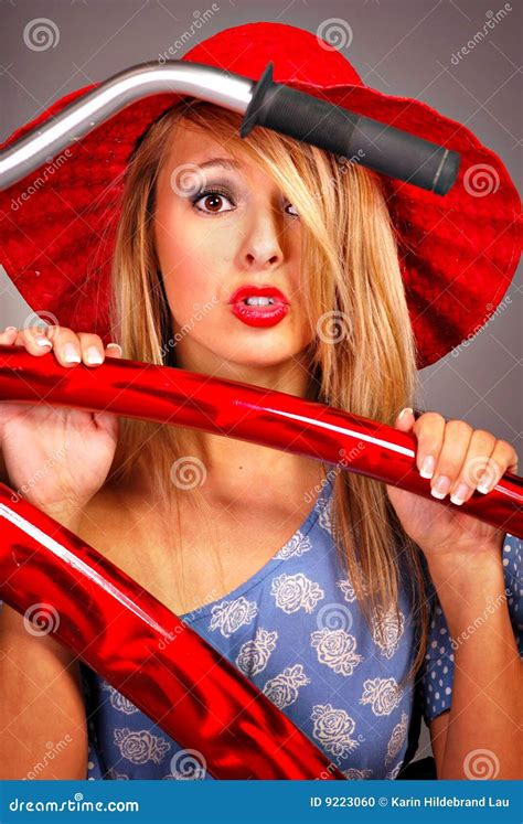 bicycle girl stock photo image  glamour teen surprised