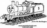 Train Coloring Pages James Thomas Gif Choose Board Tracks sketch template