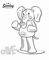 Coloring Pages Scentsy Buddy Kids Choose Board sketch template