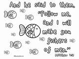 Fishers Matthew Preschool Fishermen Lessons Disciples Printables Ministryark Lesson Fisherman Lds Apostles Childrens Mathew sketch template