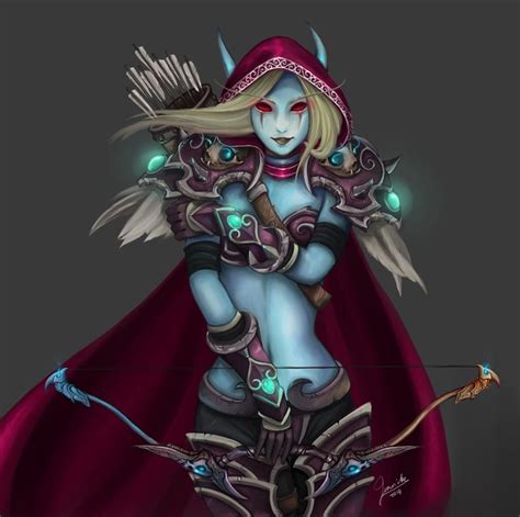100 best images about sylvanas on pinterest night elf chibi and artworks