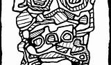 Coloriage Hundertwasser Coloriages Adultes Dubuffet Jean Danieguto Tablet sketch template