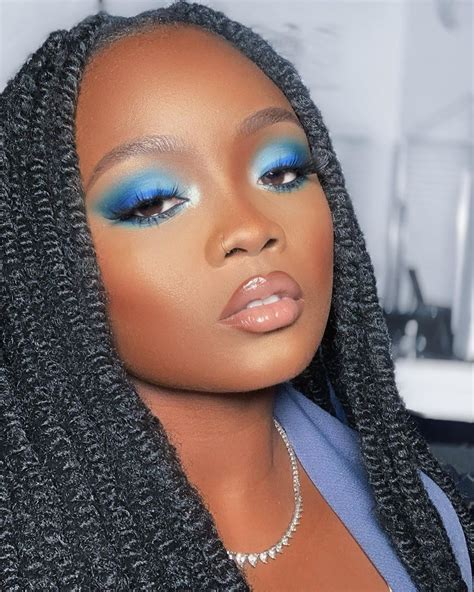 black queen makeup makeup for black skin bright eye makeup blue
