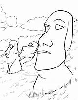 Zeus Pascua Supercoloring Moai Onlinecoloringpages Esmirna sketch template