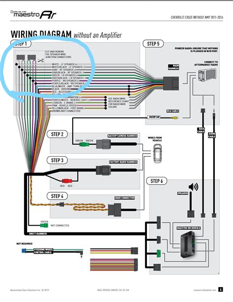 chevy cruze speaker wiring diagram wiring diagram