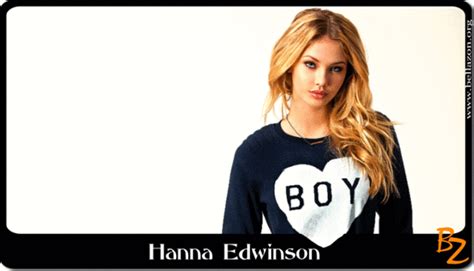 Classify Swedish Model Hanna Edwinson