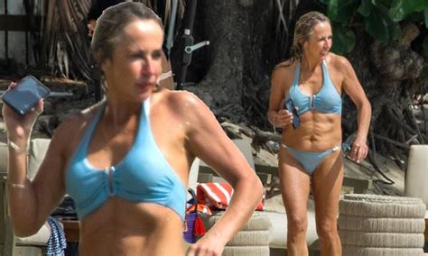 gary lineker s ex wife michelle cockayne 55 shows off age defying