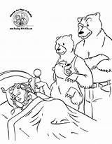 Coloring Bears Three Goldilocks Pages Fairy Tale Little Sheets Sheet Kids Printable Clipart Fairytale Bear Coloringhome Color Story Reading Fairytales sketch template