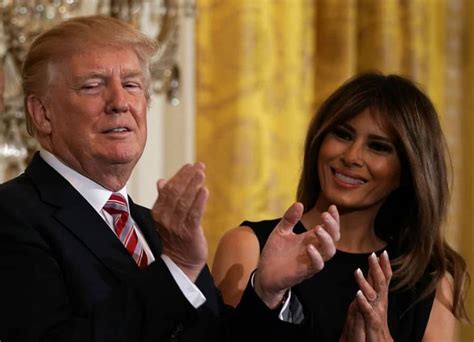 President Trump And Melania Dismiss Marriage Troubles With