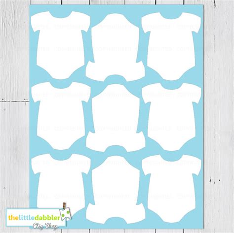 blank baby onesie outline clipart