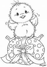Easter Visit Coloring Pages sketch template