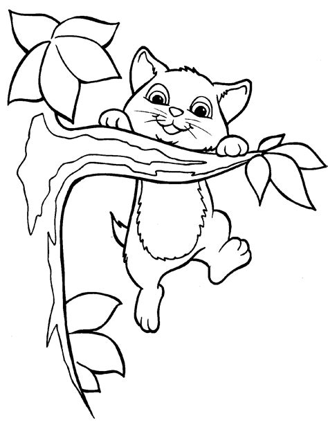 kitten coloring pages