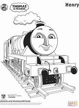 Thomas Coloring Pages Henry Friends Train Printable Kids Print Sheets Drawing Paper Book Puzzle Friend Choose Board sketch template