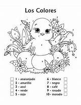 Color Spanish Number Coloring Easter German Worksheet Colors Pages Chick Numbers Grade Colouring Printable Choose Board Visit Adorable Colored Names sketch template