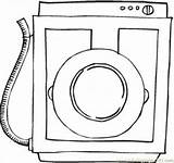 Washingmachine Designlooter Kindergarten sketch template