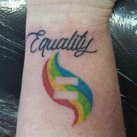equality gay pride tattoos popsugar australia love