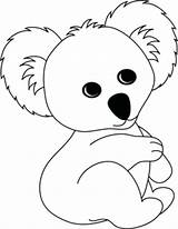 Koala Joeys Adorable sketch template
