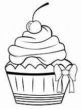 Coloring Pages Cupcake Cute Bestcoloringpagesforkids Printable Cupcakes Kids Birthday Sheets Outline Cake Drawing Sheet Drawings Dibujos Book Cup Card Fun sketch template