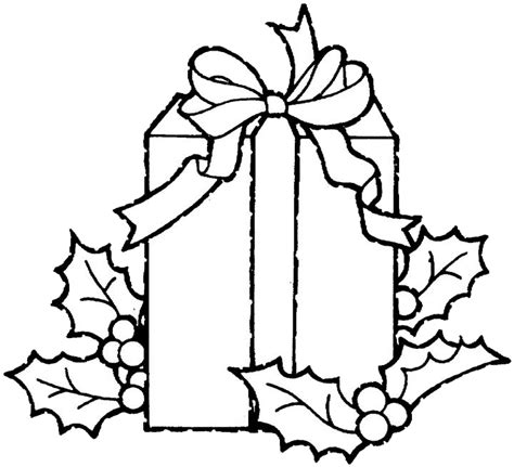 christmas gifts coloring pages  kids