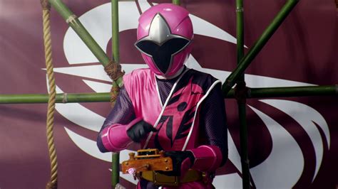 Sarah Thompson Pink Ninja Steel Ranger Morphin Legacy