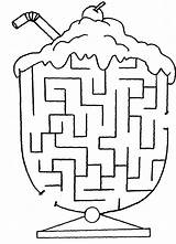 Mazes Coloring sketch template