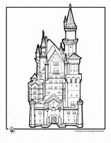 Schloss Ausmalbilder Library sketch template