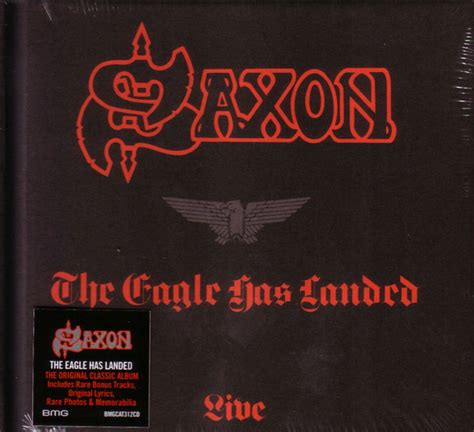 saxon the eagle has landed live 2018 mediabook cd discogs