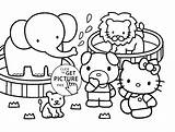 Coloring Animals Zoo Pages Animal Cute Printable Sheets Kids Girls Kitty Colouring Hello Drawing Print Vw Printables Dormouse Color Sheet sketch template