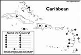 Caribbean sketch template