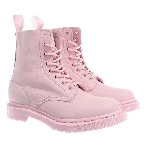 dr martens pascal virginia boots chalk pink enkellaars fashionette