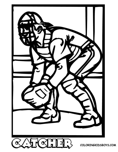 softball coloring pages    print