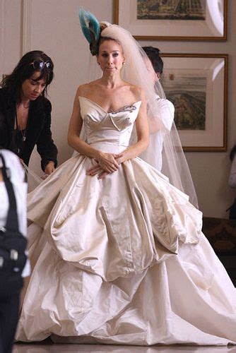 movie wedding carrie bradshaw all set to marry mr big whaddya think even over the top for