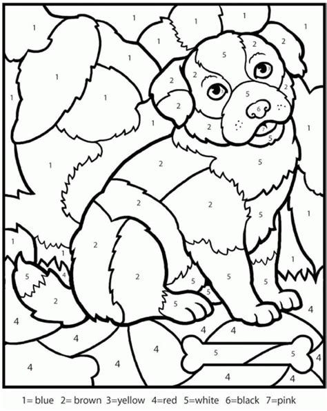 printable coloring pages color  number coloring home