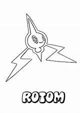 Pokemon Rotom Coloring Pages Electric Mudkip Sheets Color Kaba Fan Eletric Colouring Drawing Clipart Type Raikou Jigglypuff Getcolorings Cartoon Printable sketch template