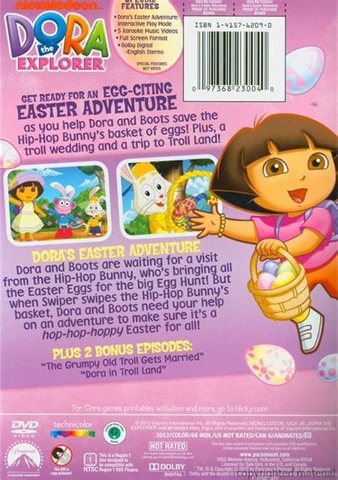 Dora The Explorer Dora S Easter Adventure Dvd 2012