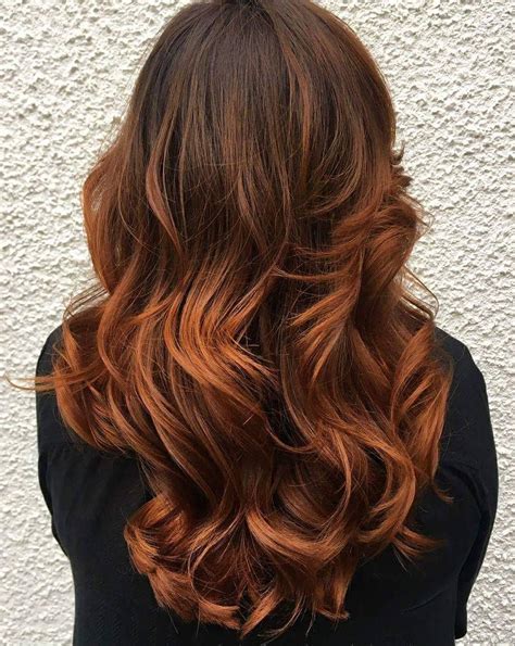 33 hottest copper balayage ideas for 2017 with images balayage hair