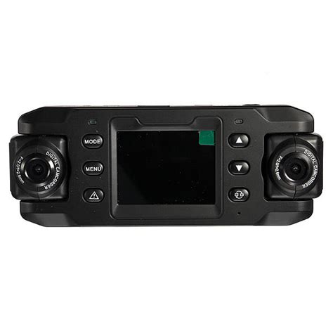 xc car dvr camera video recorder dual lens gps  sensor  sold