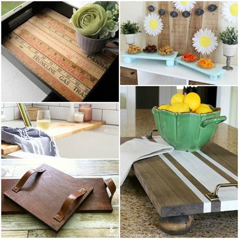 diy tray ideas easy projects  repurposed life