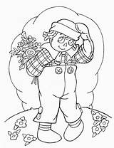 Coloring Pages Raggedy Ann Cartoons Tock Clues Tickety Mothers Animated Blues Mother Andy Printable Click Popular Book Comments sketch template