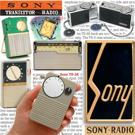 vintage sony transistor radio collectibles book tr  tr  icr  tr  ebay