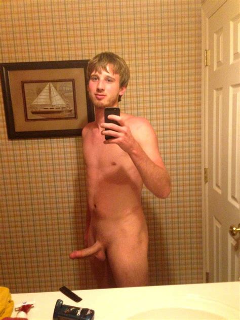 Blonde Dude With A Beard Shows Dick Nude Men With Boners