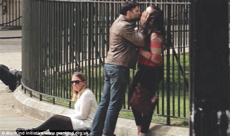 mankind video shows how public intervenes when they see man attacking girlfriend daily mail online
