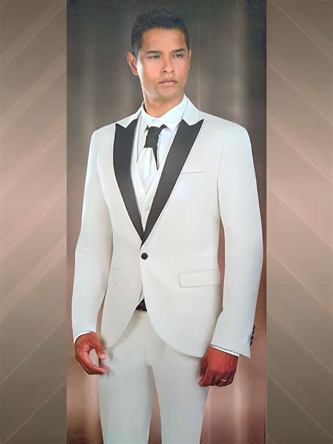 traje de ceremonia blanco  chaleco trc  conecta moda joven