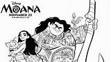 Coloring Pages Moana Disney sketch template