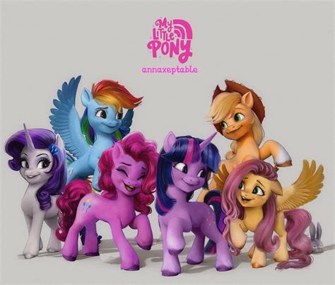 mane     pony  generation remake  annaxeptable