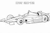 Formula Coloring Car Indy Racing F1 Pages Cars Race Prix Grand Speed Dallara Para Dw12 Printable Drag Colouring Books Carros sketch template