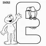 Coloring Letter Pages Kids Library Clipart Elmo Preschool sketch template