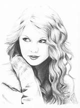 Swift Coloring Taylor Pages Realistic Drawing People Coloring4free Drawings Celebrities Sheets Choose Sketches Board sketch template
